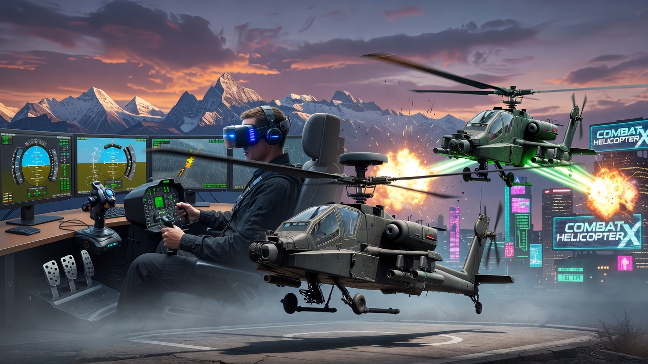 Best Helicopter Video Games: From Helicopter Flight and Simulator to Combat Helicopter X Games
