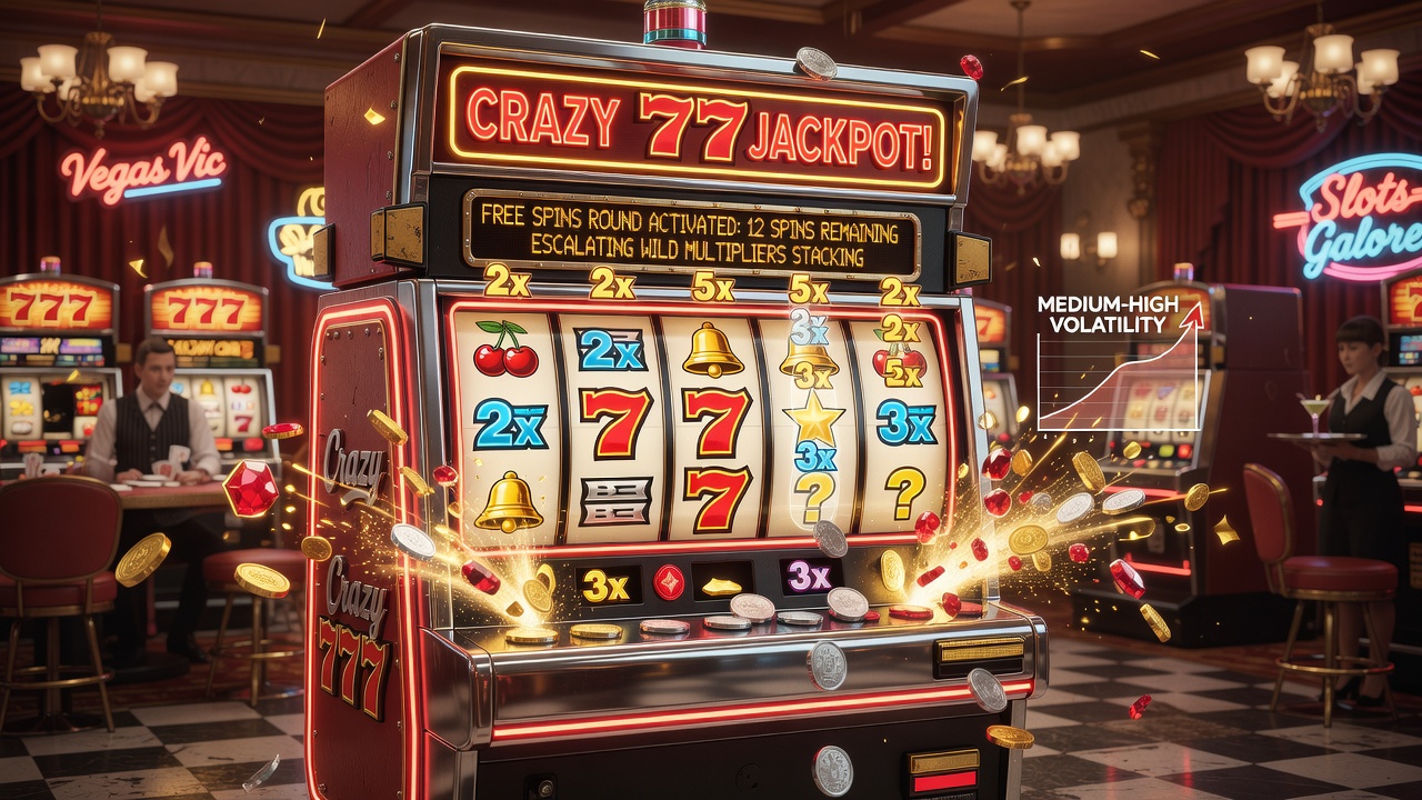 Crazy 777 Casino Review: Slot Demo, Free Spins, and Volatility Explained