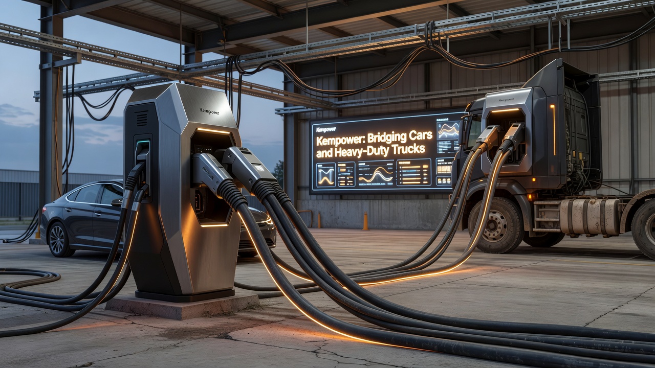 Kempower's New Charger Bridges Cars and Heavy-Duty Trucks
