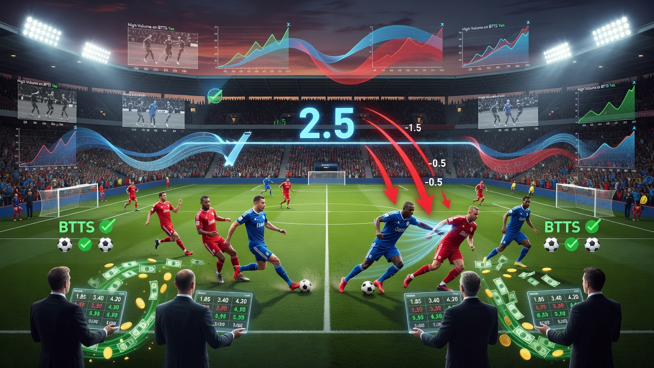 How Over/Under, Handicap and BTTS Markets Actually Work