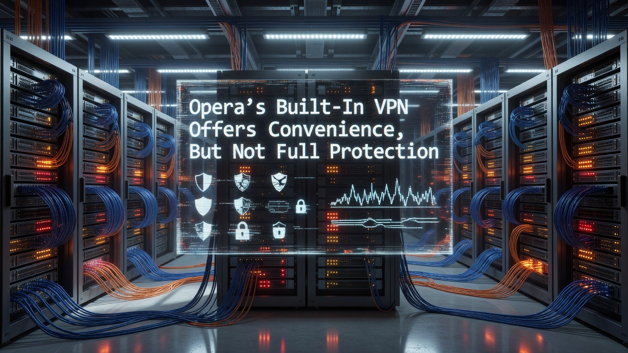 Opera's Built-In VPN Offers Convenience, But Not Full Protection