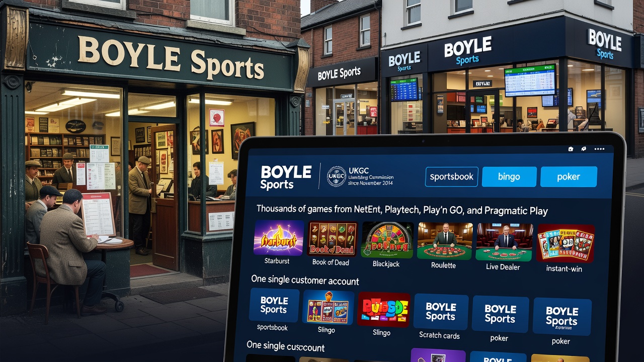 BOYLE Sports Brings Decades of Trading History to Its UK Casino